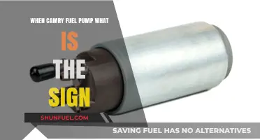 Camry Fuel Pump Failure: Recognizing the Warning Signs and Symptoms