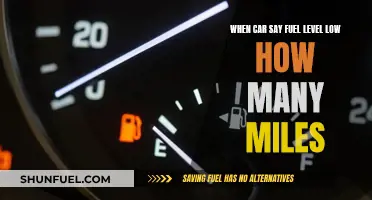 Fuel Level Low: How Far Can You Go?