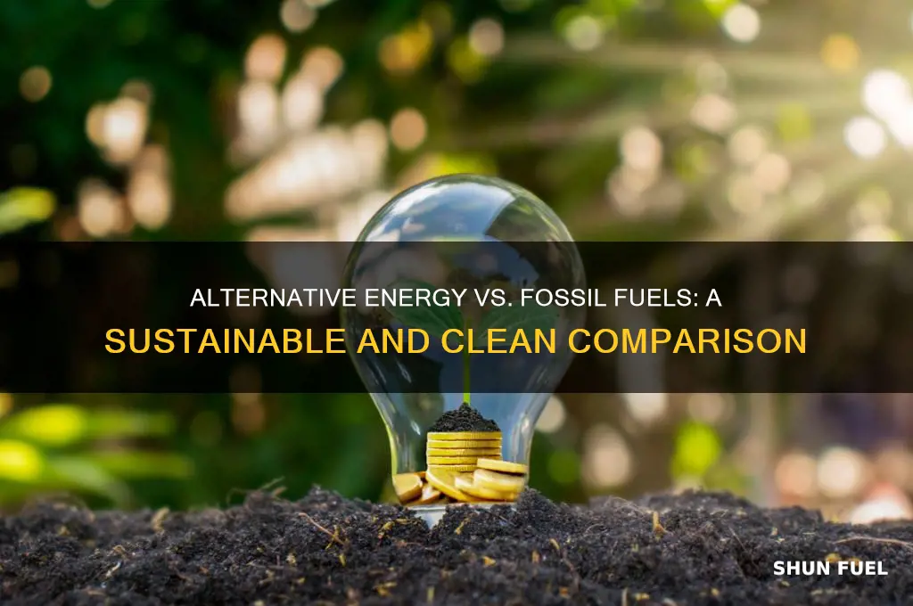 when compared to fossil fuels alternative energy sources generally