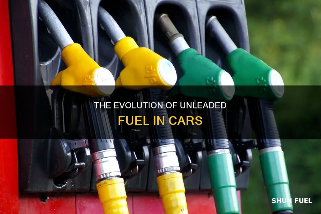 when did cars start using unleaded fuel