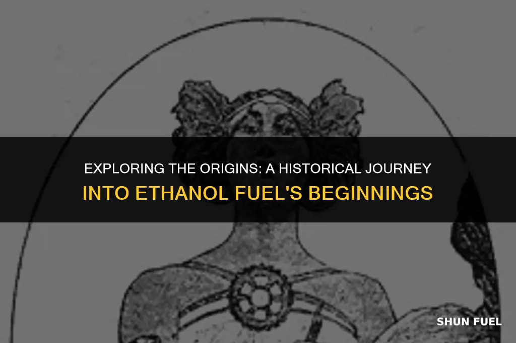 when did ethanol fuel began