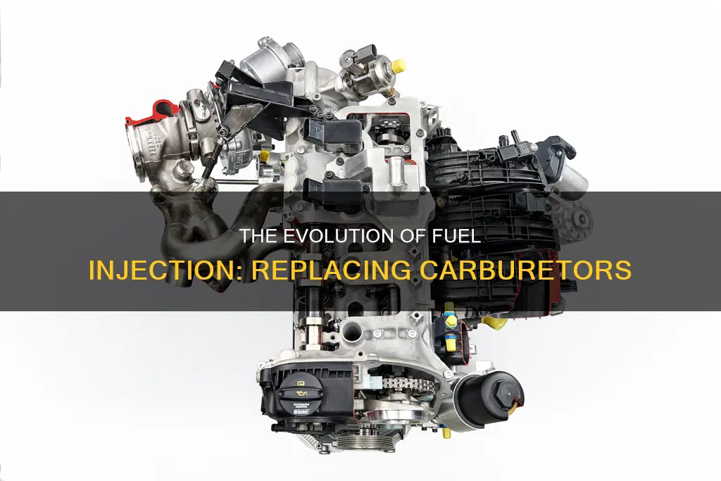when did fuel injection replace carburetors