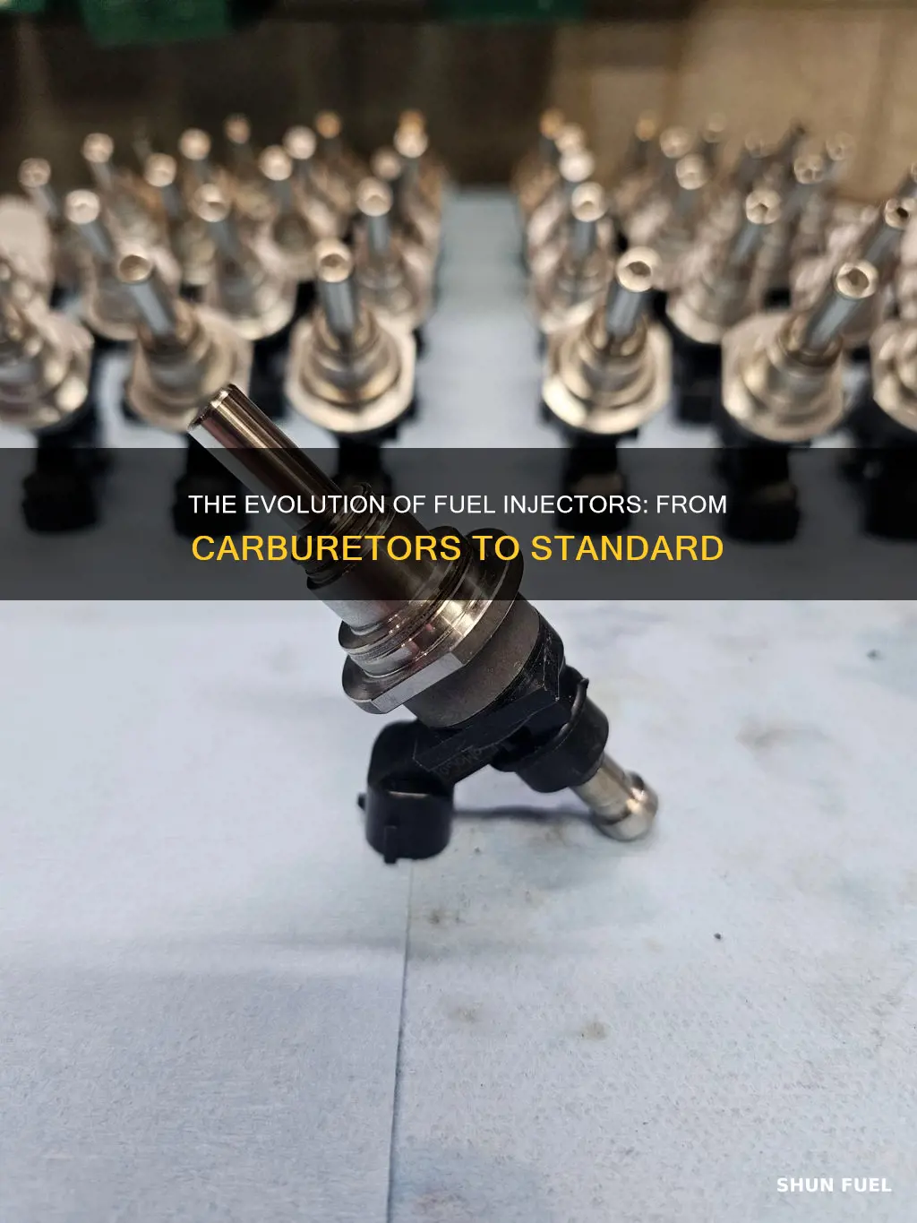 when did fuel injectors become standard
