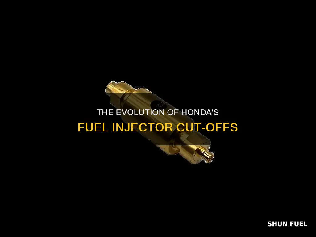 when did honda start using fuel injector cut offs