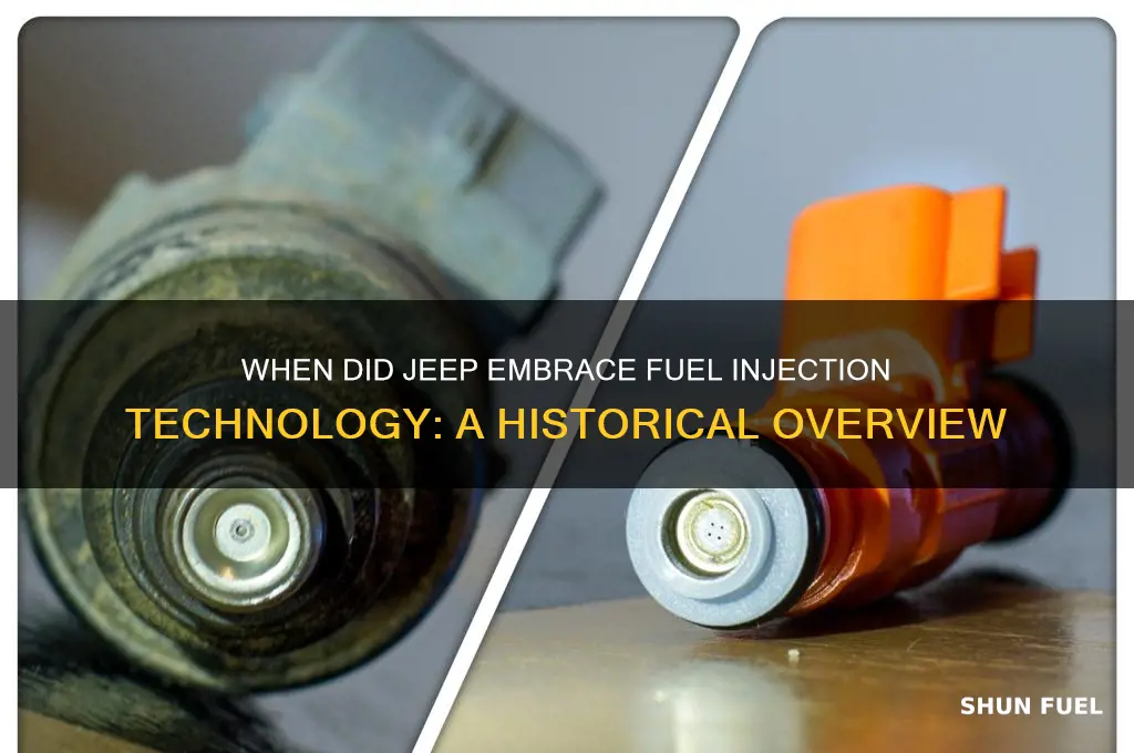 when did jeep start using fuel injection