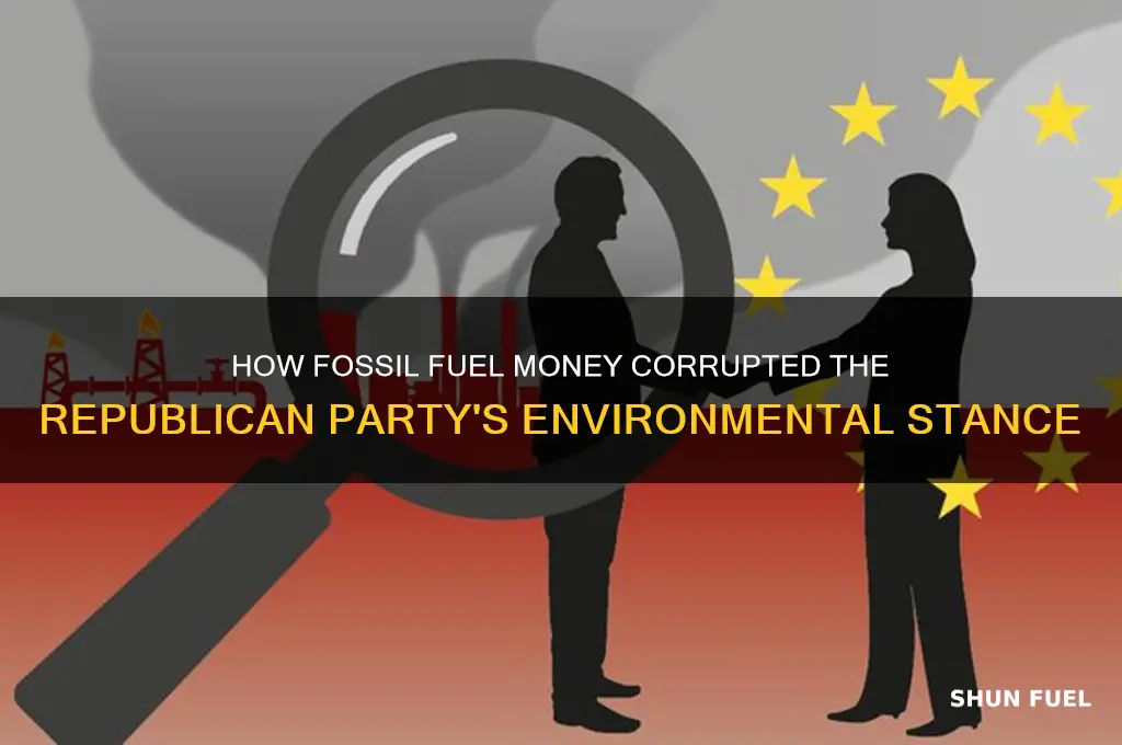 when did republicans become bought by fossil fuel