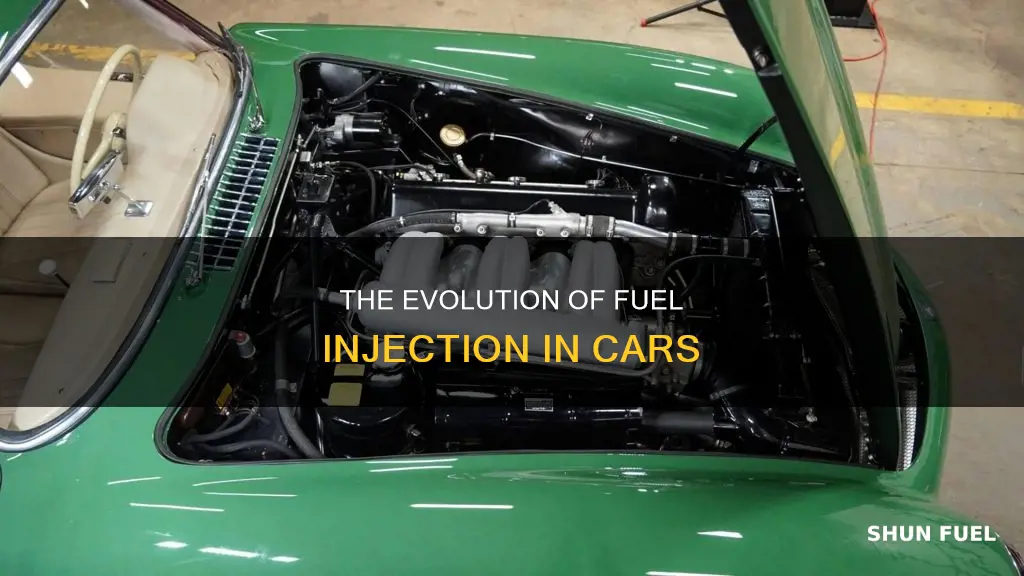 when did they start putting fuel injected motors into cars