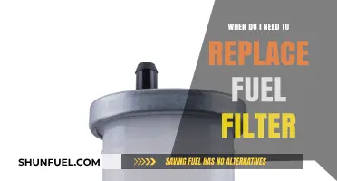 Fuel Filter Replacement: When is the Right Time?