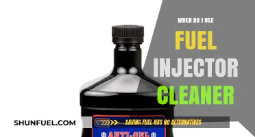 When to Use Fuel Injector Cleaner: A Maintenance Guide