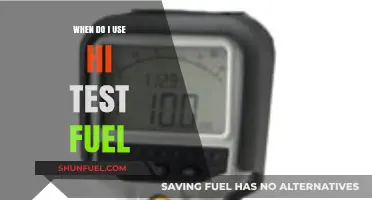 When to Use Hi-Test Fuel: A Comprehensive Guide for Drivers