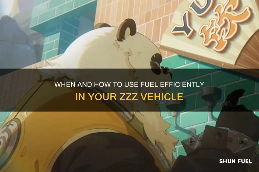when do use fuel in zzz
