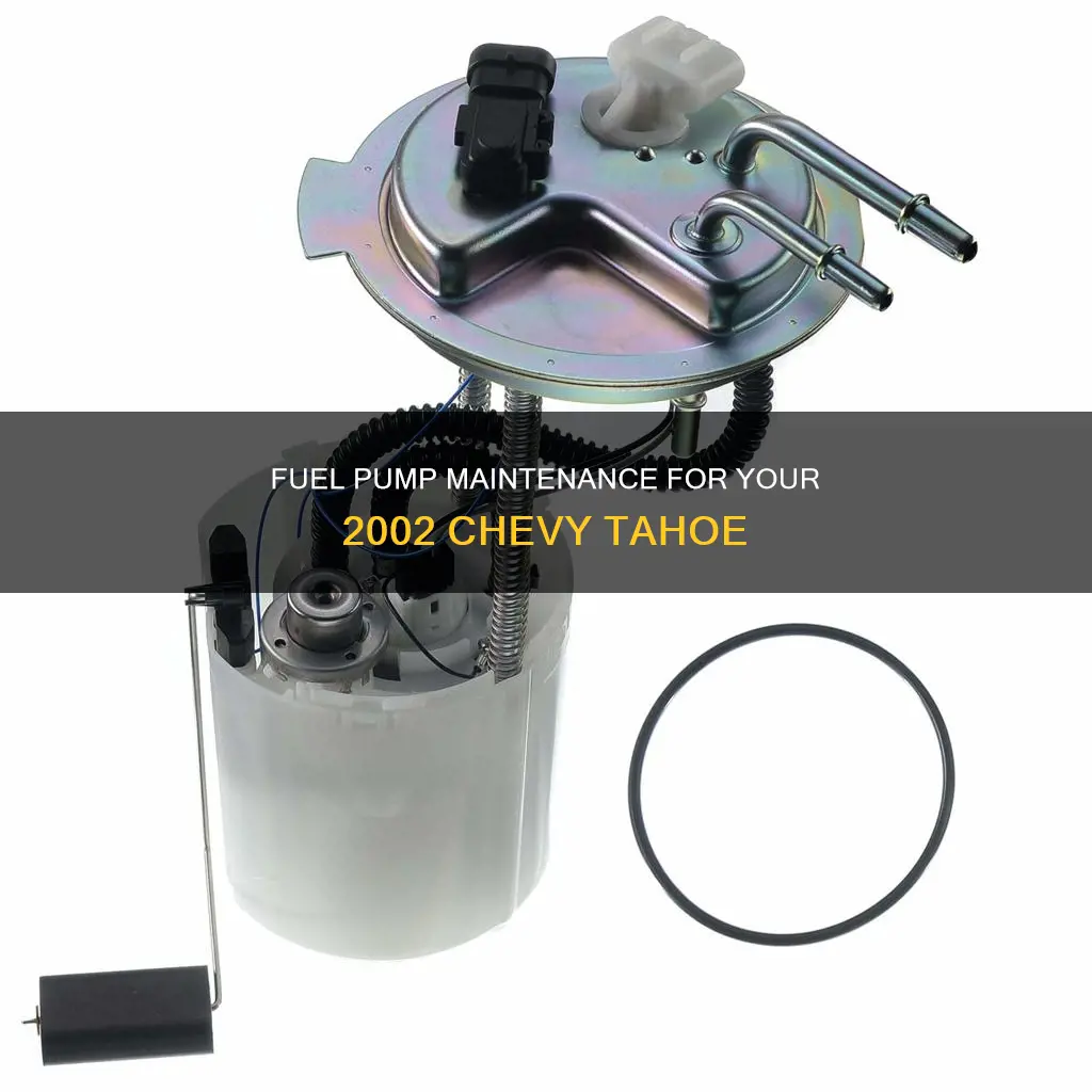 when do you change fuel pump in 2002 chevy tahoe