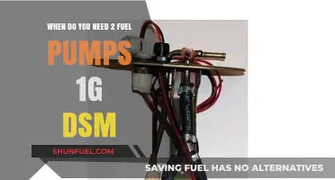 When to Upgrade to Dual Fuel Pumps in Your 1G DSM