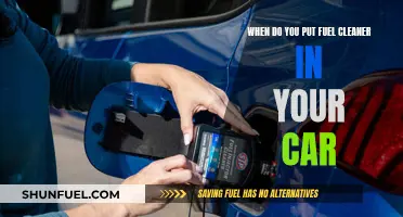 Fuel Cleaner: When to Use It in Your Car