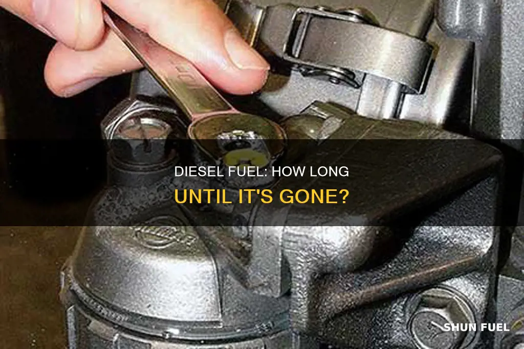 when does diesel fuel run out