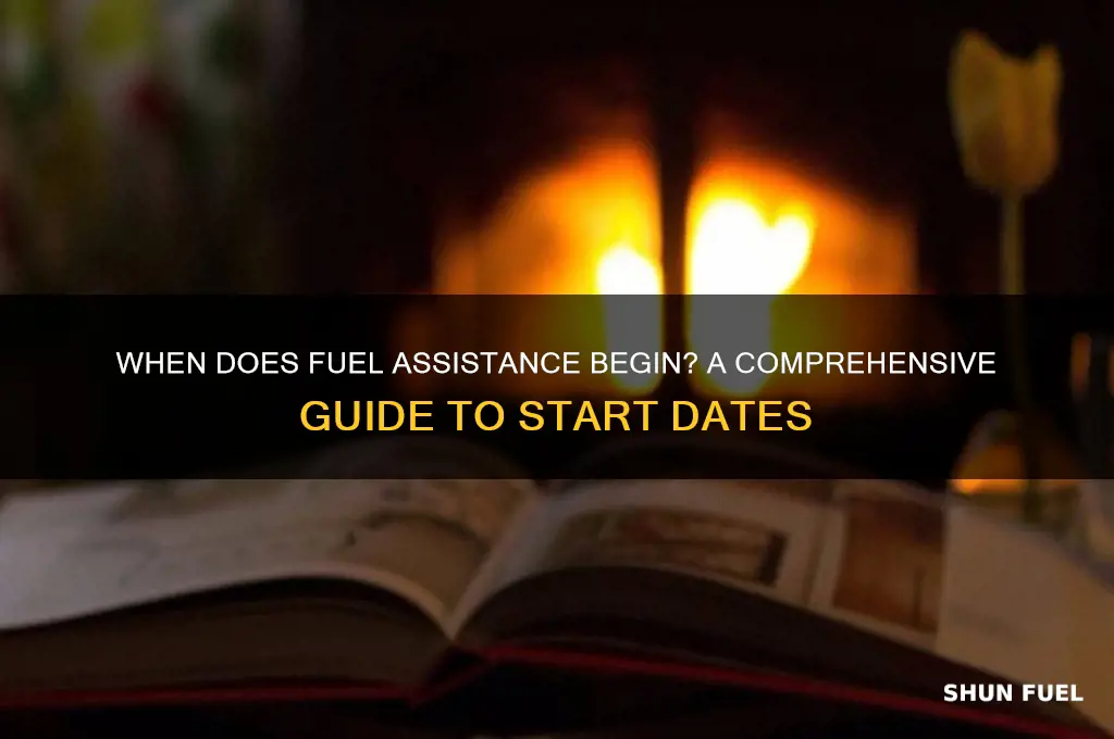 when does fuel assistance start