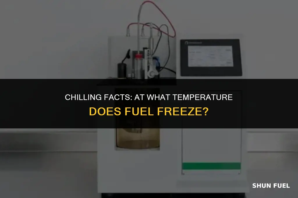 when does fuel freeze