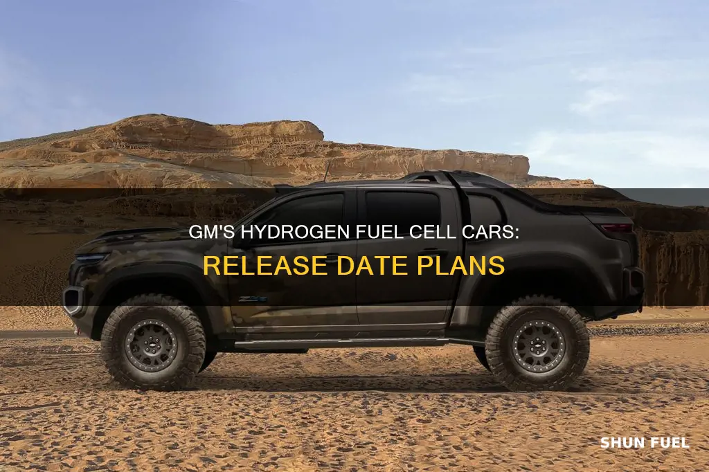 when does gm plan to release hydrogen fuel cell cars