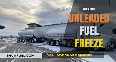 Chilling Facts: Unleaded Fuel's Freezing Point Explained