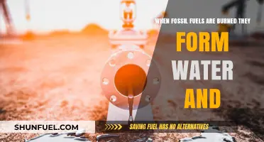 Burning Fossil Fuels: Water Formation and Environmental Consequences Explained