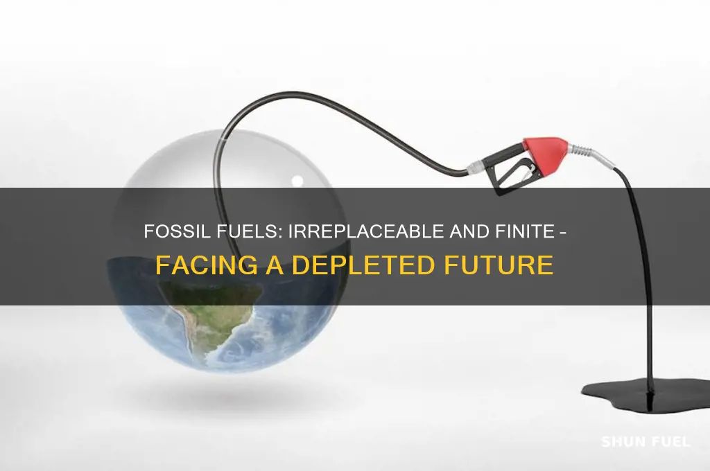 when fossil fuels are depleted they are essentially gone