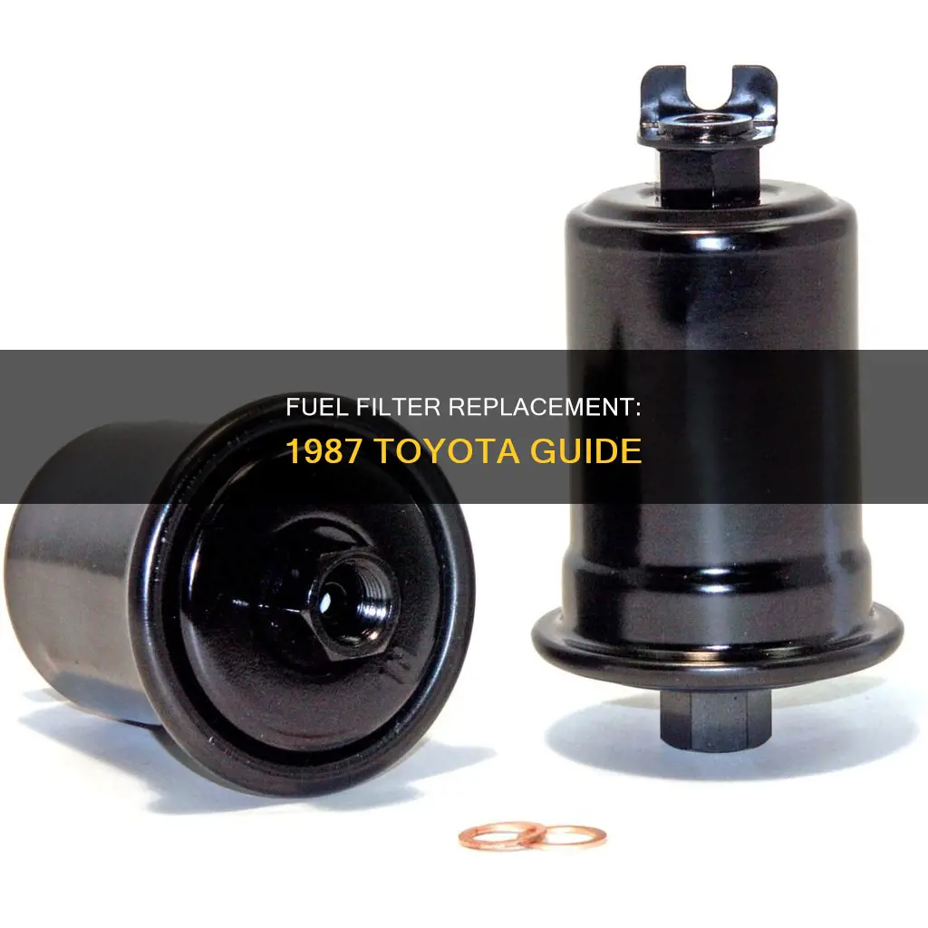 when fuel filter replacement 1987 toyota