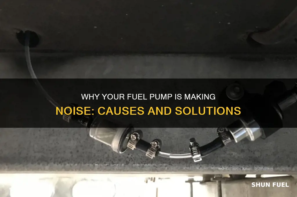 when fuel pump have vioce