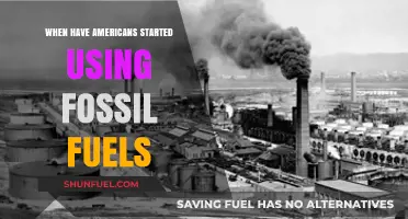 The Dawn of Fossil Fuels: America's Energy Revolution Timeline