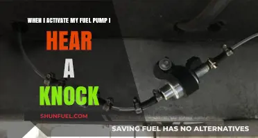 Fuel Pump Knocking? Diagnosing the Noise When Activated