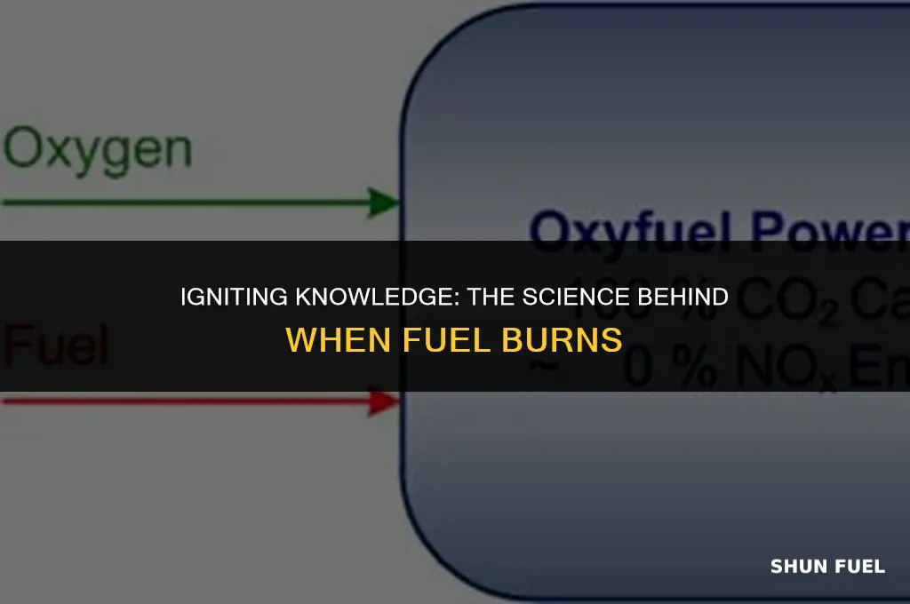 when is fuel burned