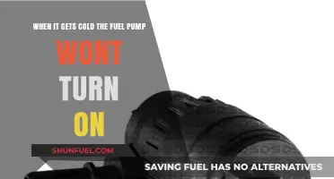 Cold Weather Fuel Pump Failure: Why It Won't Turn On and How to Fix It