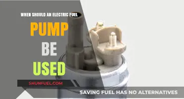 When to Use an Electric Fuel Pump: Key Considerations
