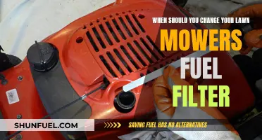 Lawn Mower Fuel Filter: When to Change It?