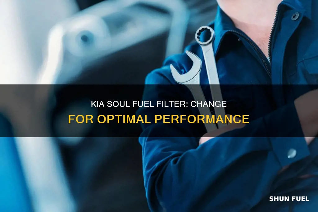 when to change a fuel filter in a kia soul