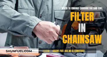 Chainsaw Carburetor and Fuel Filter: Time for a Change?