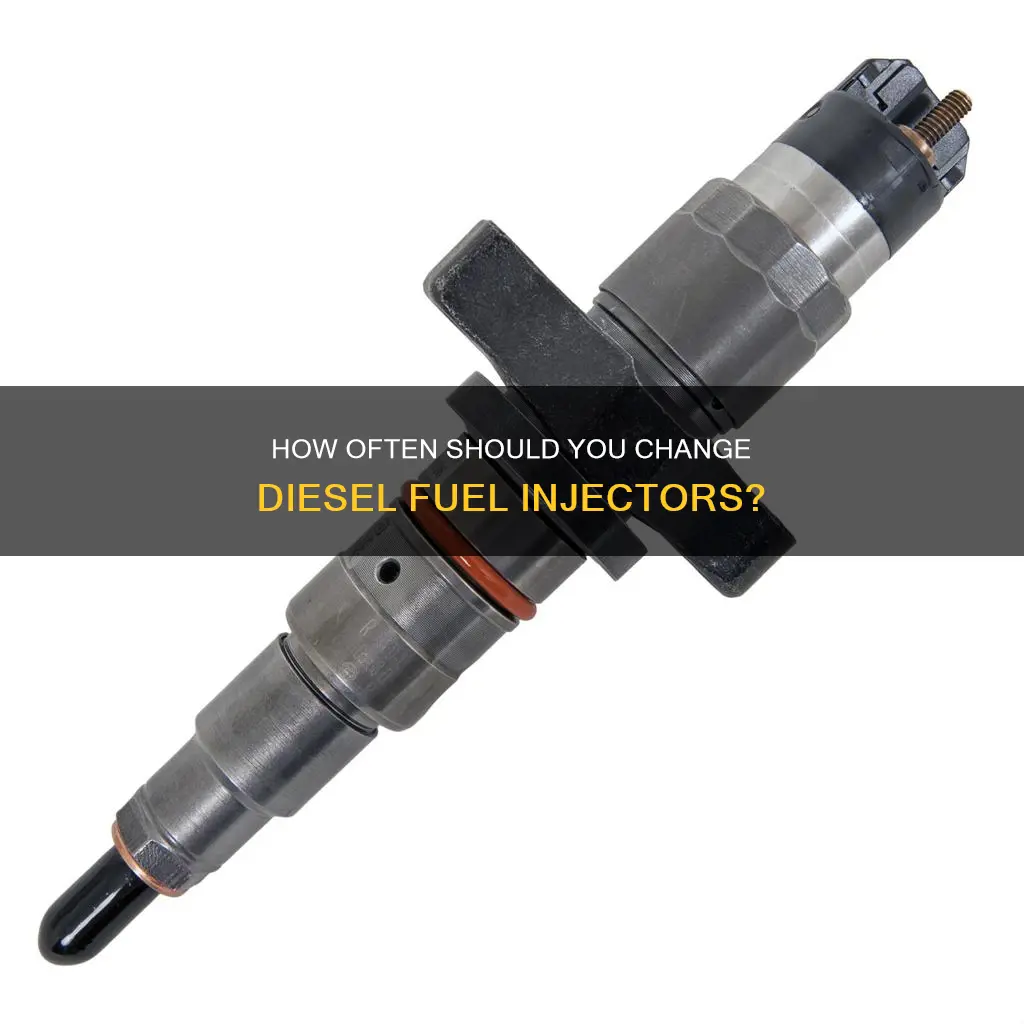 when to change diesel fuel injectors