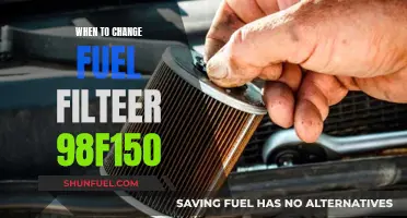 Fuel Filter Maintenance: When to Change on Your '98 F150