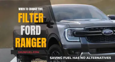 Fuel Filter Maintenance for Ford Ranger: When to Change It