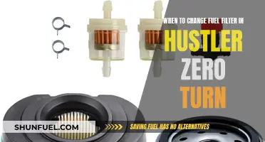 Fuel Filter Maintenance for Hustler Zero Turn Mowers