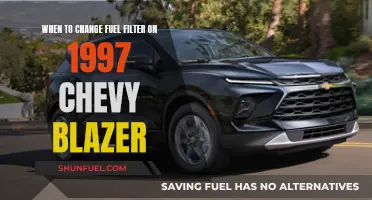 Fuel Filter Change for Optimal Chevy Blazer Performance