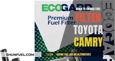 Fuel Filter Maintenance for Toyota Camry: When to Change It?