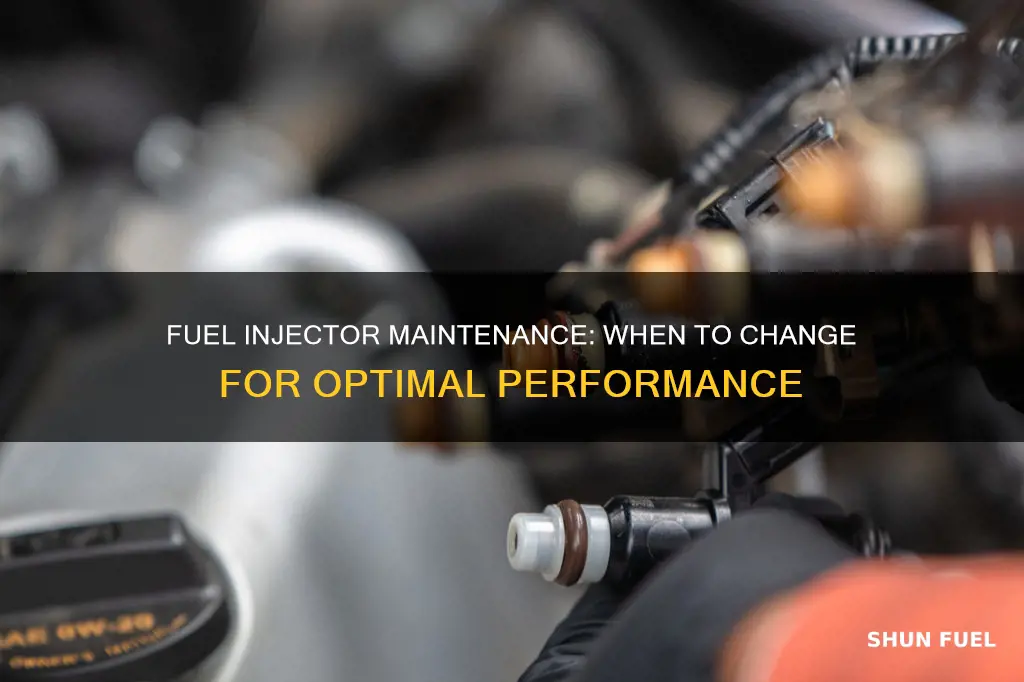 when to change fuel injector in car