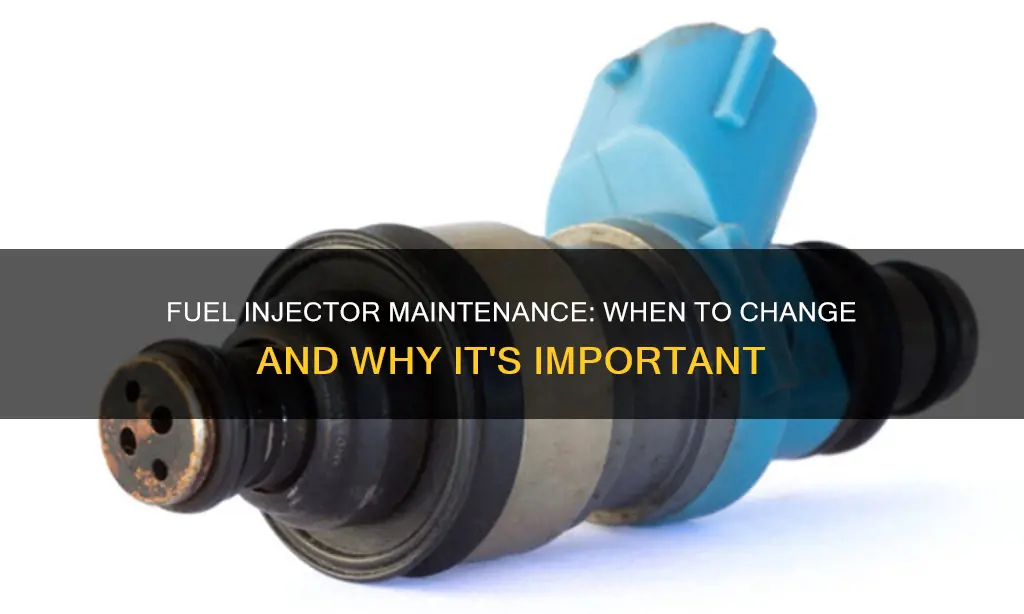 when to change fuel injectors