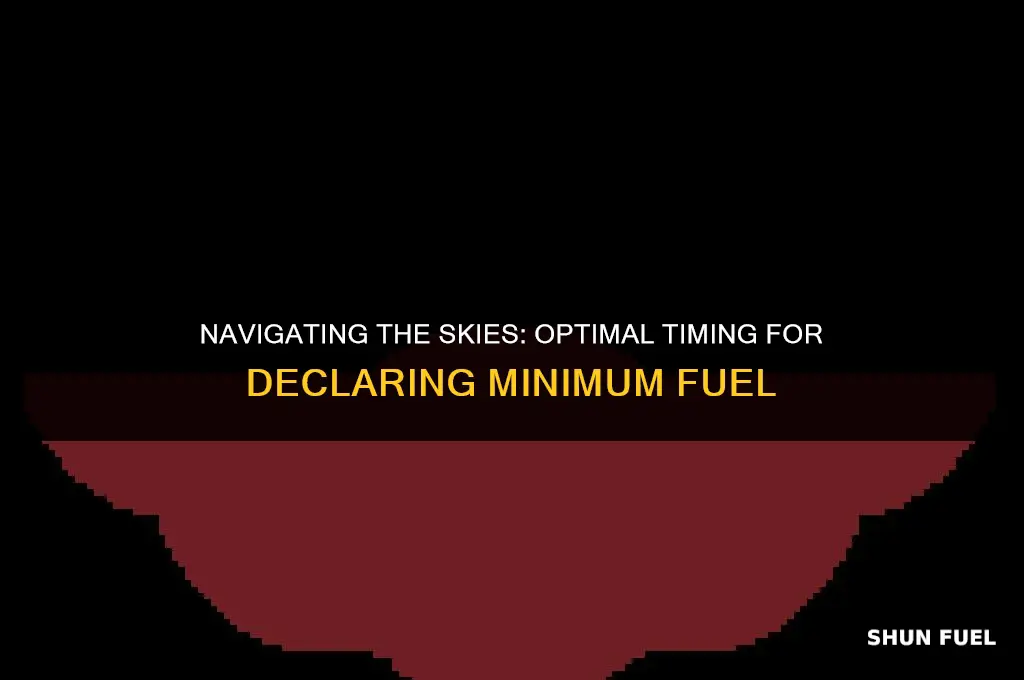 when to declare minimum fuel