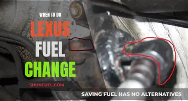 Lexus Fuel Change: When to Take Your Car In