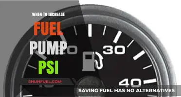 Optimal Fuel Pump PSI: When and Why to Increase Pressure
