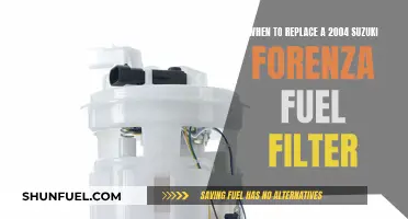 Fuel Filter Maintenance for Suzuki Forenza: 2004 Edition