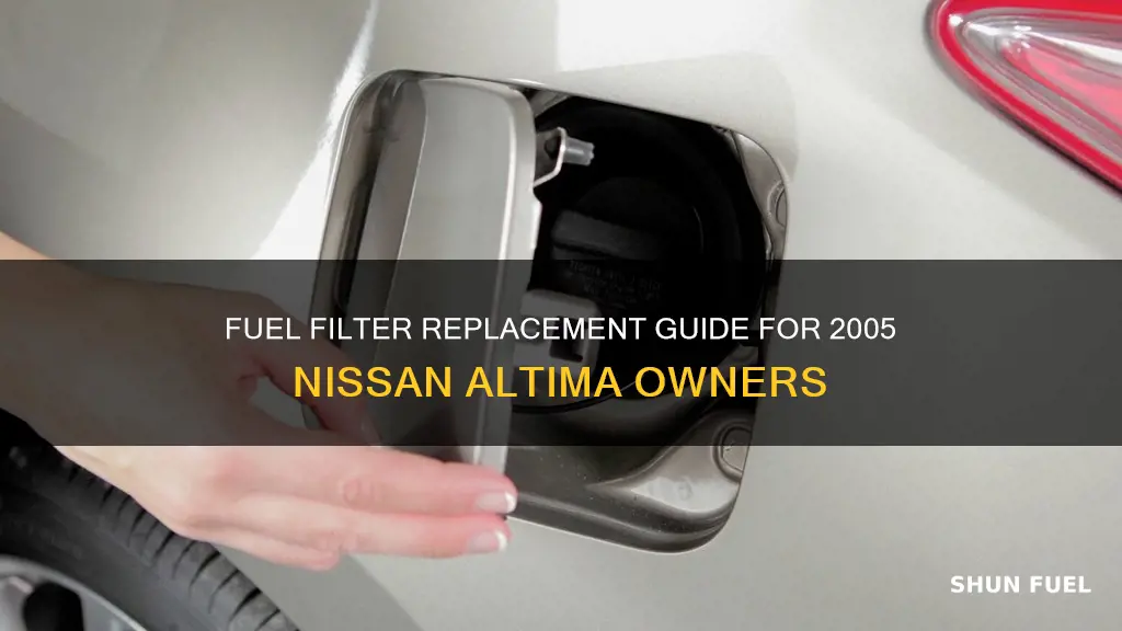 when to replace fuel filter 2005 nissan altima