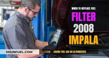 Impala Fuel Filter: When to Replace for Optimal Performance