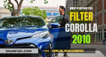 Fuel Filter Replacement Guide for 2010 Corolla Owners